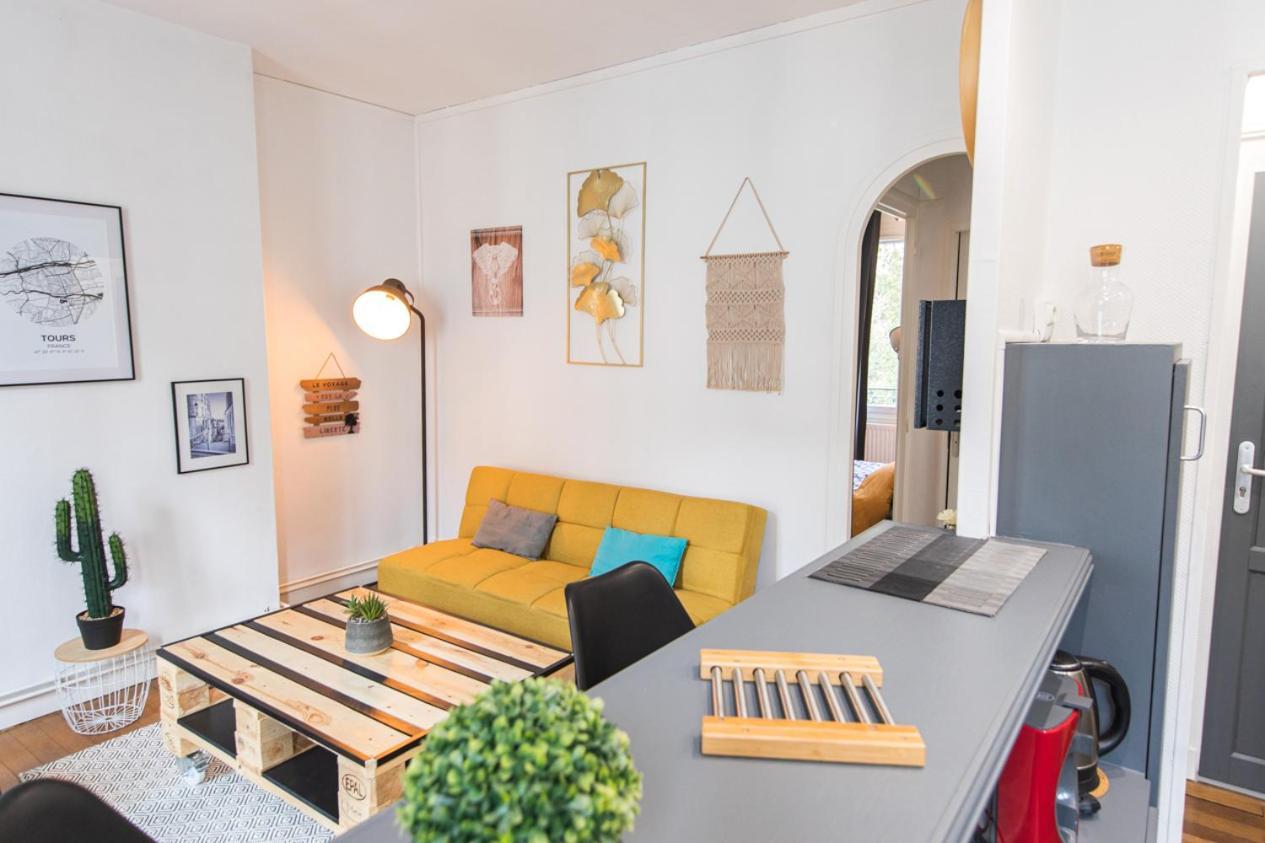 Appartement T2 Au Calme Cosy - Quartier Prebendes Tours Exterior foto